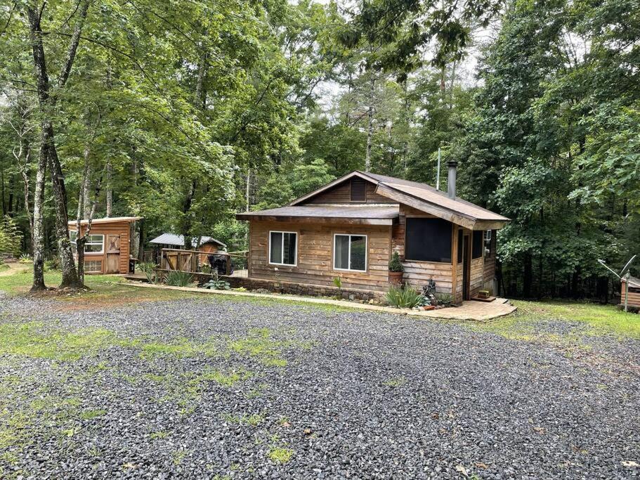 Beautiful & Peaceful Cabin W/ Deck Garden & Fire-Pit マーフィ エクステリア 写真